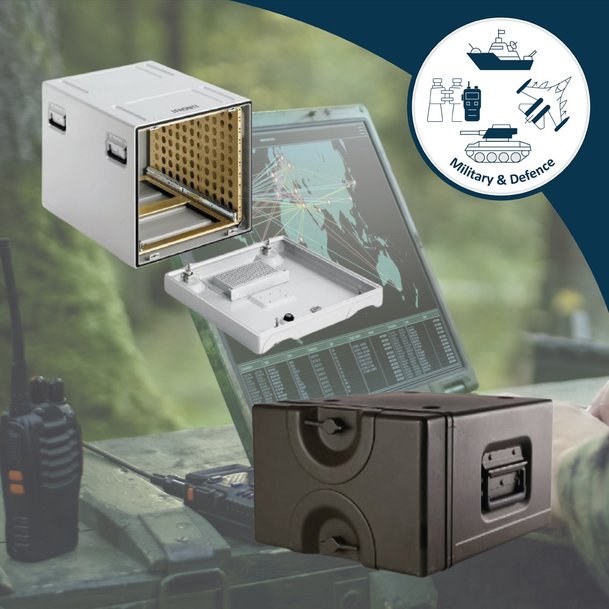 MILEX 19” Rugged Rackmount Cases now available from Foremost Electronics